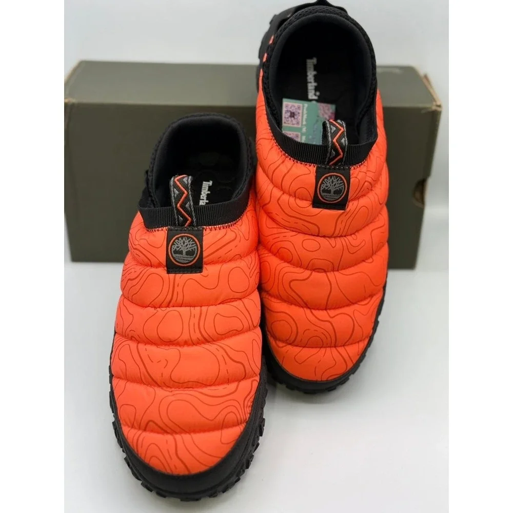 Timberland GreenStride Motion 6‎ Puffer Slip-On Orange Topo Men's 11.5 M NWOB